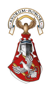 George Helon Coat of Arms Couche.