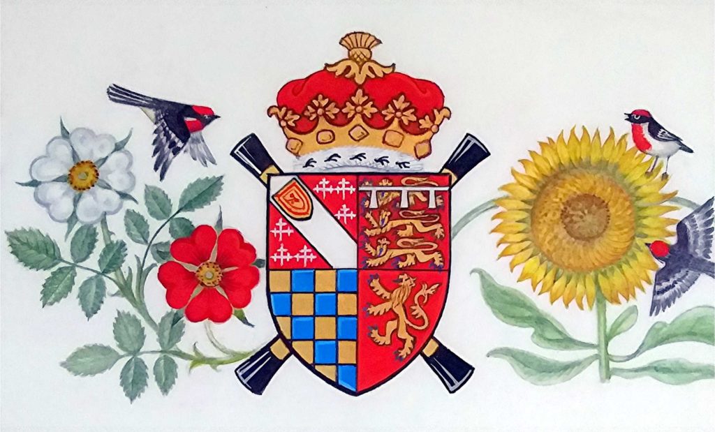 George Helon Earl Marshals Arms.