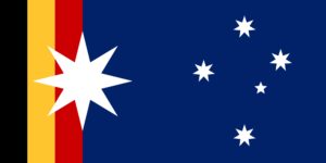 George Helon Spirit of Australia National Flag.