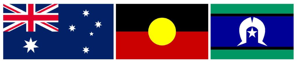 George Helon Tripartite Australian Flags